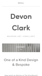 Mobile Screenshot of devonclarkdesign.com